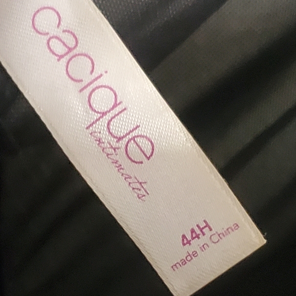 LIKE NEW Plaid Bra 44H - Picture 2 of 3